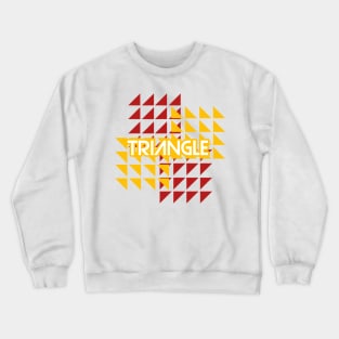 Triangle Gold Crewneck Sweatshirt